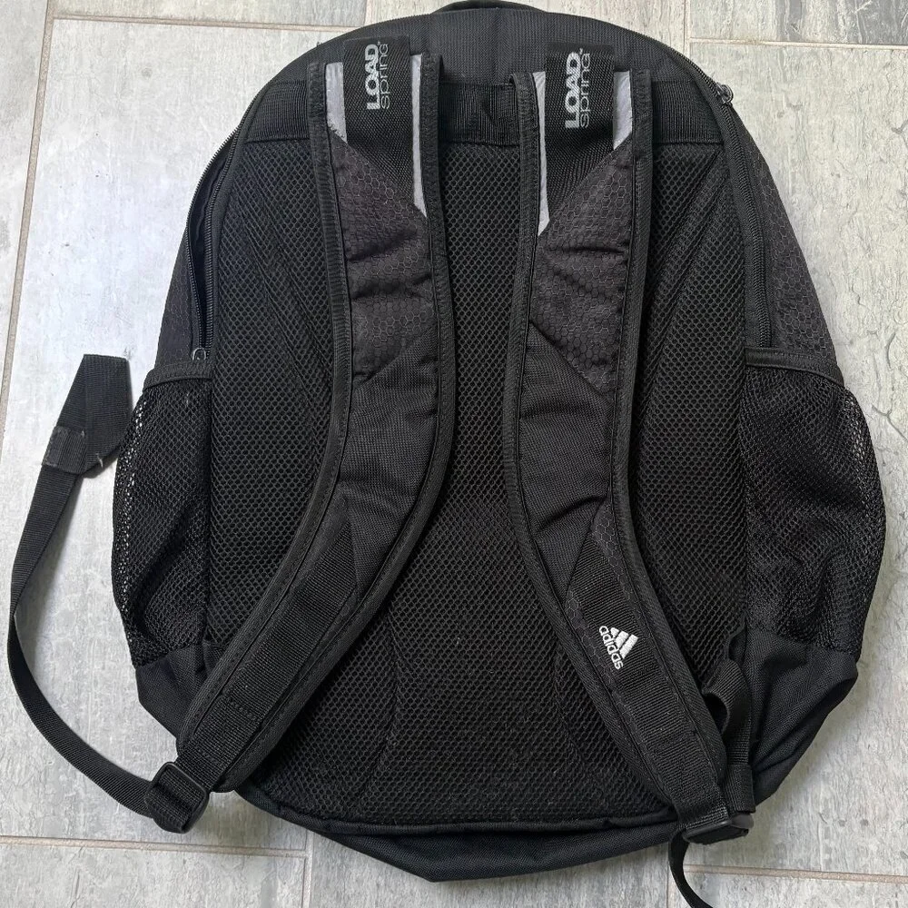 Adidas Unisex Backpack Lots of Pockets Computer Storage Black OS